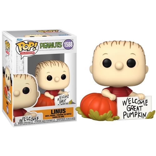 FUNKO POP! SNOOPY  LINUS CON CALABAZA