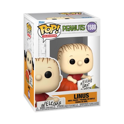 FUNKO POP! SNOOPY  LINUS CON CALABAZA