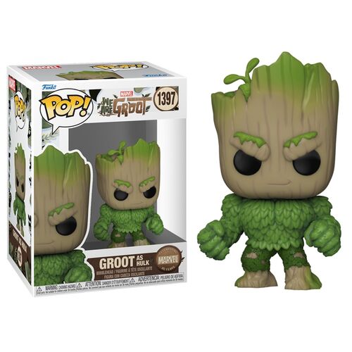 FUNKO POP! WE ARE GROOT  GROOT DISFRAZADO DE HULK