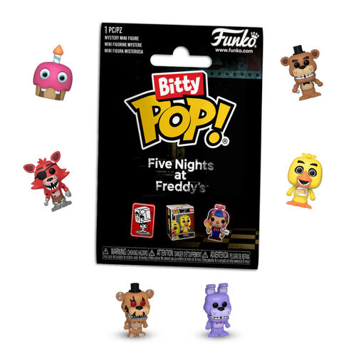 FUNKO BITTY POP! FIVE NIGHTS AT FREDDY´S  SOBRE SORPRESA