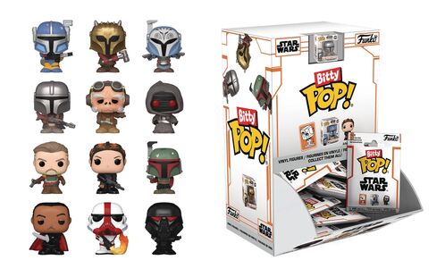 FUNKO BITTY POP! STAR WARS : THE MANDALORIAN  SOBRE SORPRESA