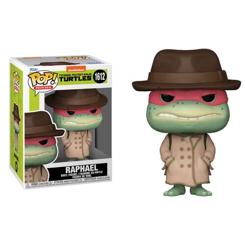 FUNKO POP! TORTUGAS NINJA - RAPHAEL CON ABRIGO Y SOMBRERO