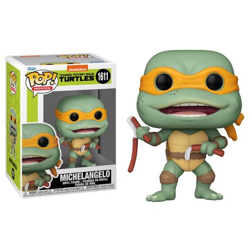 FUNKO POP! TORTUGAS NINJA - MICHELANGELO CON NUNCHAKUS DE SALCHICHA