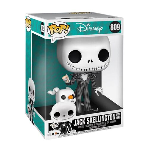 FUNKO POP! PESADILLA ANTES DE NAVIDAD - JACK SKELLINGTON CON ZERO 25 CM