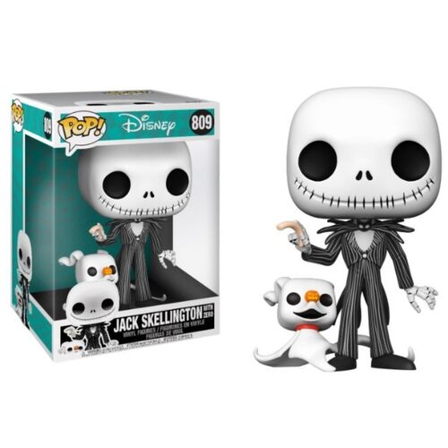 FUNKO POP! PESADILLA ANTES DE NAVIDAD - JACK SKELLINGTON CON ZERO 25 CM