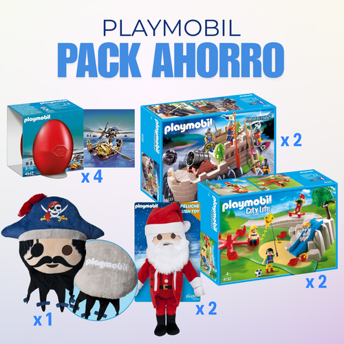 PACK AHORRO PLAYMOBIL