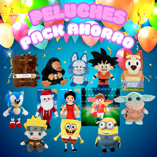 PACK AHORRO PELUCHES