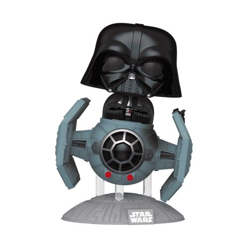 FUNKO POP! RIDES: STAR WARS  DARTH VADER CON CAZA TIE ADVANZADO X1