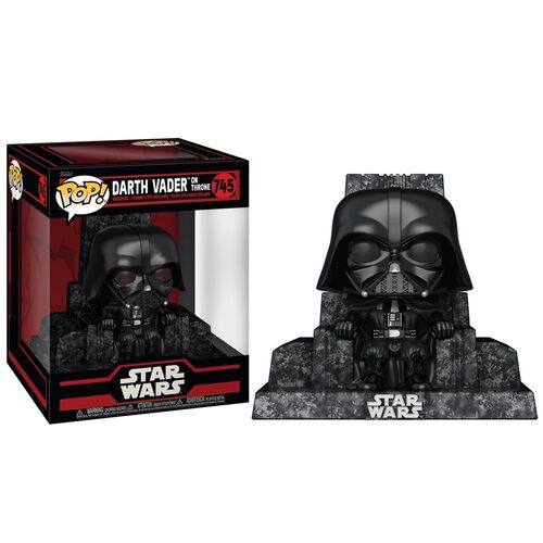 FUNKO POP! DELUXE: STAR WARS  DARTH VADER EN TRONO