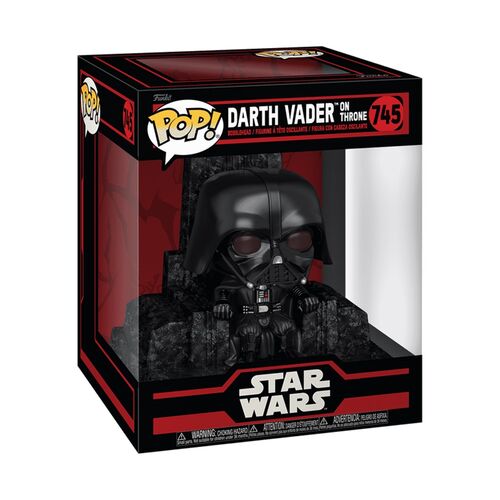 FUNKO POP! DELUXE: STAR WARS  DARTH VADER EN TRONO