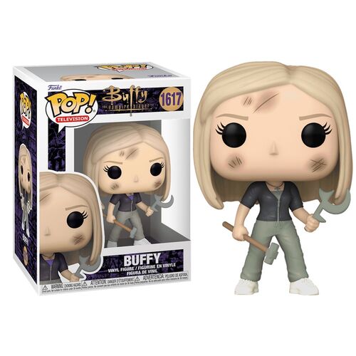 FUNKO POP! BUFFY CAZAVAMPIROS  BUFFY CON ARMAS