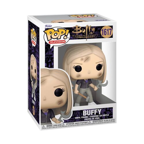 FUNKO POP! BUFFY CAZAVAMPIROS  BUFFY CON ARMAS