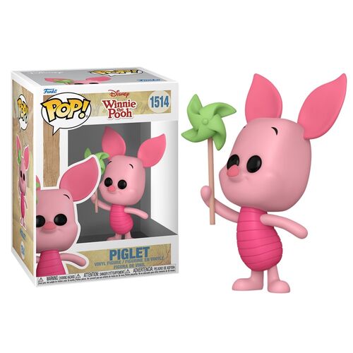 FUNKO POP! WINNIE THE POOH  PIGLET CON MOLINILLO