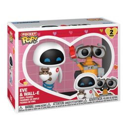 FUNKO POCKET POP! LLAVEROS WALL-E & EVE