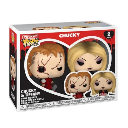 FUNKO POCKET POP! LLAVEROS CHUCKY & TIFFANY