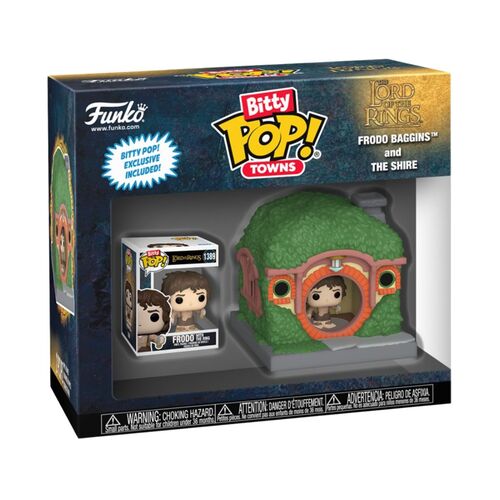 FUNKO BITTY POP! TOWNS: EL SEÑOR DE LOS ANILLOS - FRODO EN LA COMARCA