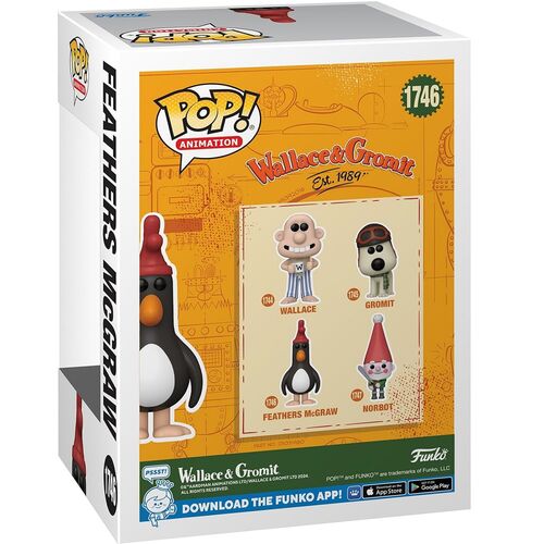 FUNKO POP! WALLACE & GROMIT - FEATHERS McGRAW