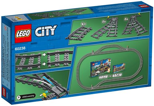 LEGO CITY - CAMBIOS DE AGUJAS