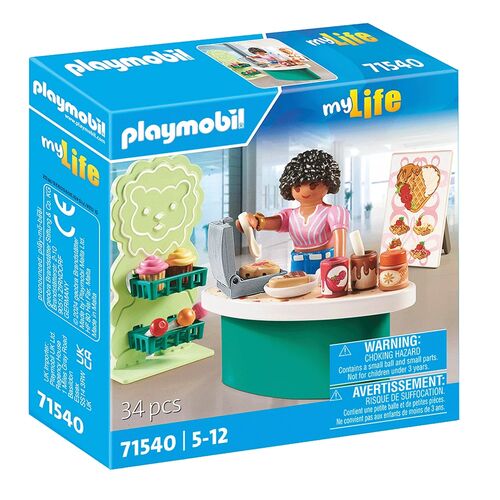 PLAYMOBIL - DE COMPRAS (PUESTO DE DULCES)