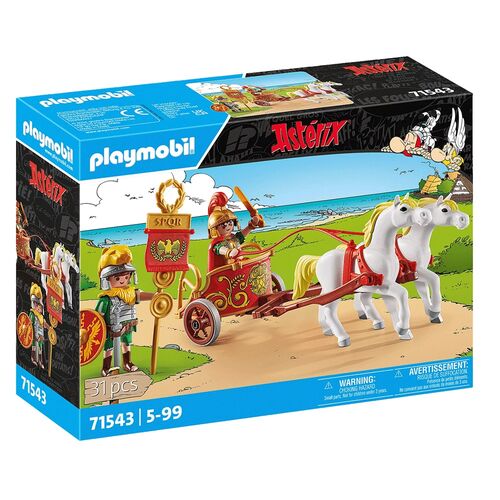 PLAYMOBIL ASTÉRIX - CUÁDRIGA ROMANA