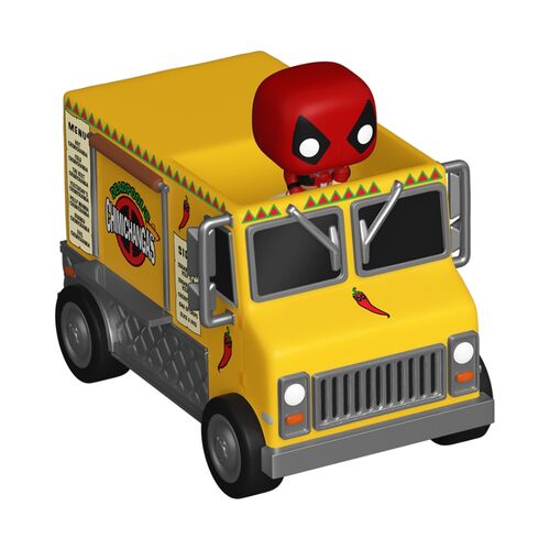 FUNKO BITTY POP! RIDES: DEADPOOL - DEADPOOL CON CAMIÓN CHIMICHANGA