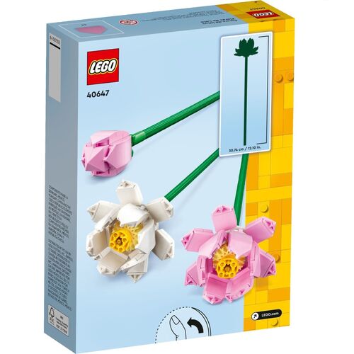 LEGO FLORES Y PLANTAS - FLORES DE LOTO