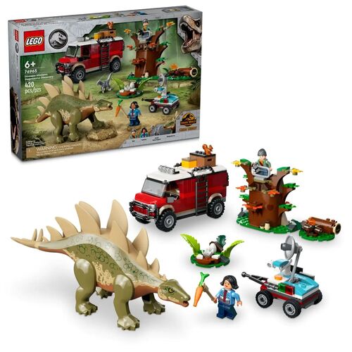 LEGO JURASSIC WORLD – DESCUBRIMIENTO DEL STEGOSAURUS