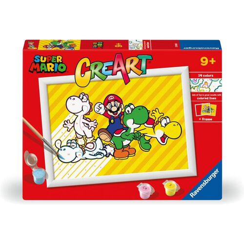 RAVENSBURGER CREART KIT PINTURA SUPER MARIO