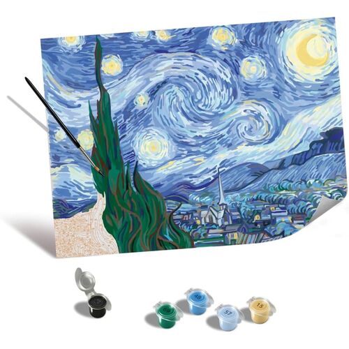 RAVENSBURGER CREART KIT PINTURA VAN GOGH LA NOCHE ESTRELLADA