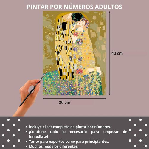 RAVENSBURGER CREART KIT PINTURA KLIMT EL BESO