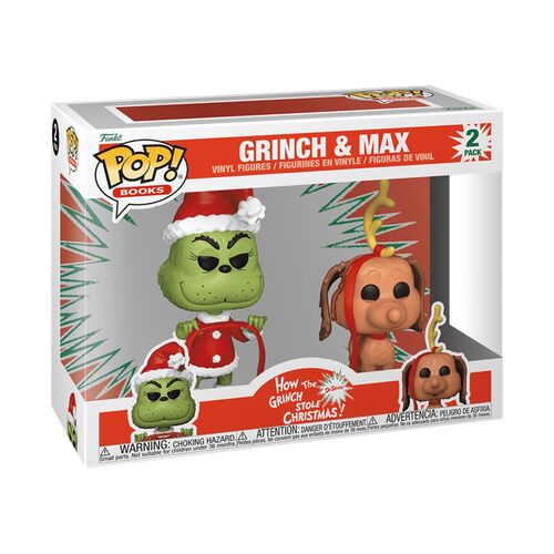 FUNKO POP! EL GRINCH - PACK DE 2: GRINCH Y MAX