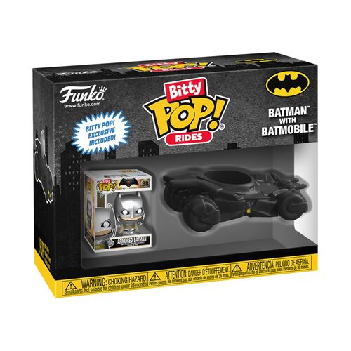 FUNKO BITTY POP! RIDES: BATMAN - BATMAN CON BATMOVIL