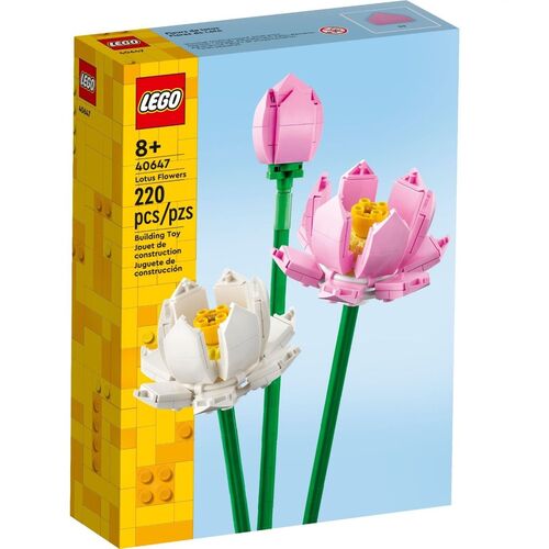 LEGO FLORES Y PLANTAS - FLORES DE LOTO