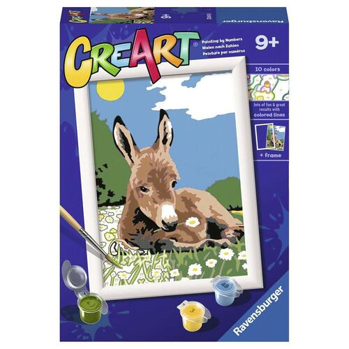 RAVENSBURGER CREART KIT PINTURA BURRO