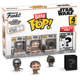 FUNKO BITTY POP! STAR WARS: THE MANDALORIAN – THE MANDALORIAN, KUIIL, OFFWORLD JAWA Y ¿?