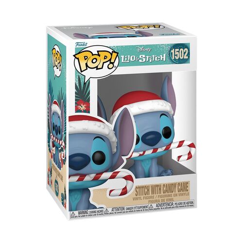 FUNKO POP! LILO Y STITCH – STITCH CON BASTÓN DE CARAMELO