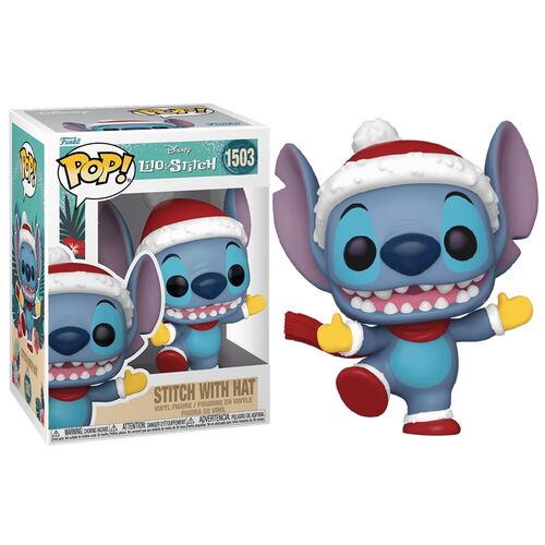 FUNKO POP! LILO Y STITCH – STITCH CON GORRO DE PAPÁ NOEL