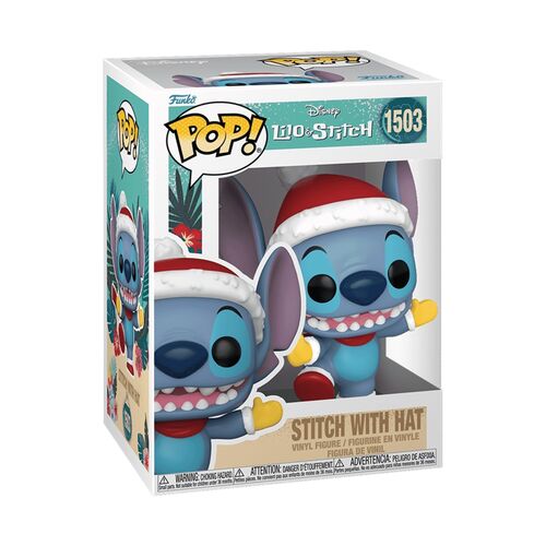 FUNKO POP! LILO Y STITCH – STITCH CON GORRO DE PAPÁ NOEL