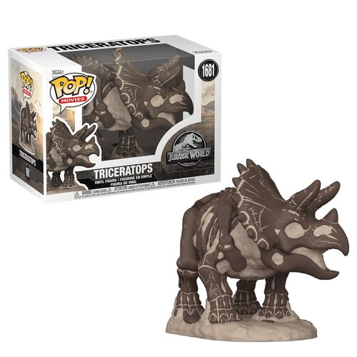 FUNKO POP! JURASSIC WORLD – TRICERATOPS (FÓSIL)