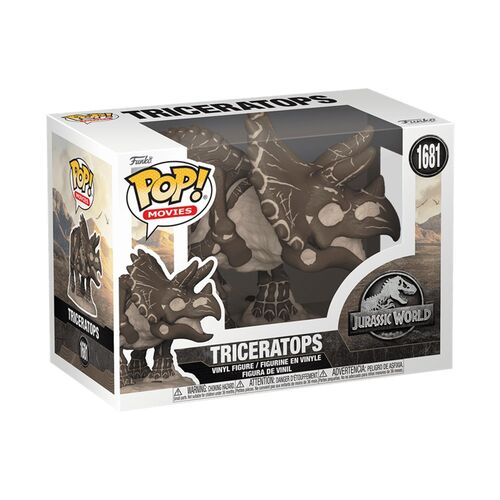 FUNKO POP! JURASSIC WORLD – TRICERATOPS (FÓSIL)