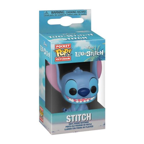 FUNKO POCKET POP! LLAVERO LILO & STITCH (SENTADO SONRIENDO)