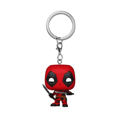 FUNKO POCKET POP! LLAVERO: DEADPOOL - DEADPOOL CON ESPADAS