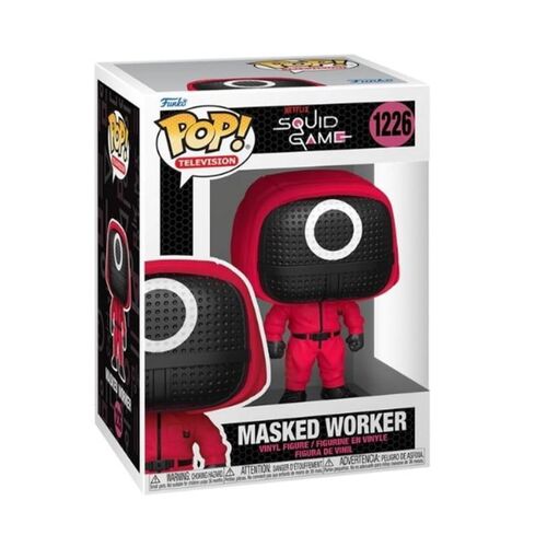 FUNKO POP! EL JUEGO DEL CALAMAR - TRABAJADOR ENMASCARADO (CÍRCULO)