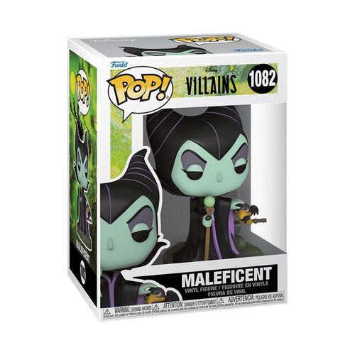 FUNKO POP! VILLANOS DISNEY – MALÉFICA CON CUERVO