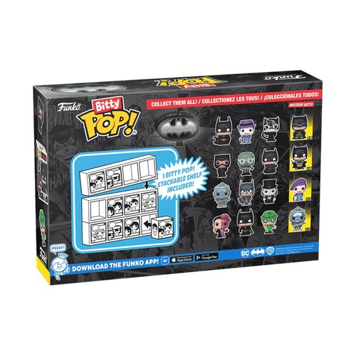 FUNKO BITTY POP! DC BATMAN - MR FREEZE, BATMAN (1997), EL PINGÜINO Y ¿?