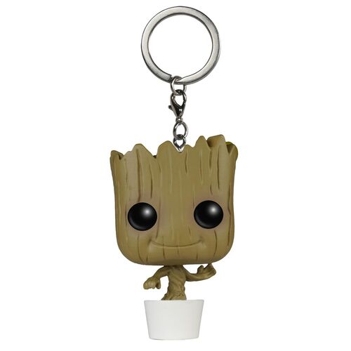 FUNKO POCKET POP! LLAVERO: LOS GUARDIANES DE LA GALAXIA - GROOT BAILANDO