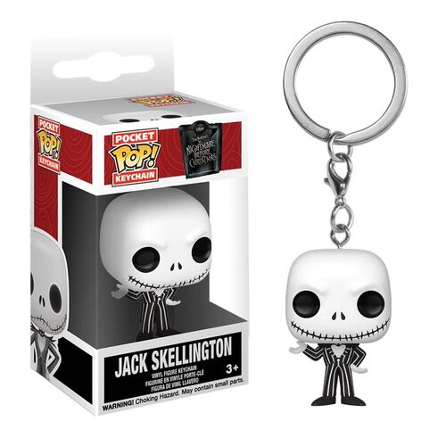 FUNKO POCKET POP! LLAVERO: PESADILLA ANTES DE NAVIDAD - JACK SKELLINGTON