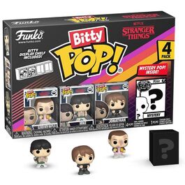 FUNKO BITTY POP! STRANGER THINGS - MIKE, JONATHAN, ONCE CON GOFRES Y ¿?
