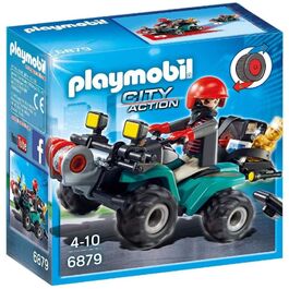 PLAYMOBIL - LADRÓN CON QUAD Y BOTÍN