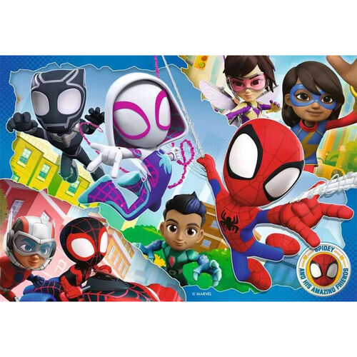 RAVENSBURGER PUZLE DE MARVEL SPIDEY Y SU SUPEREQUIPO 35 PIEZAS